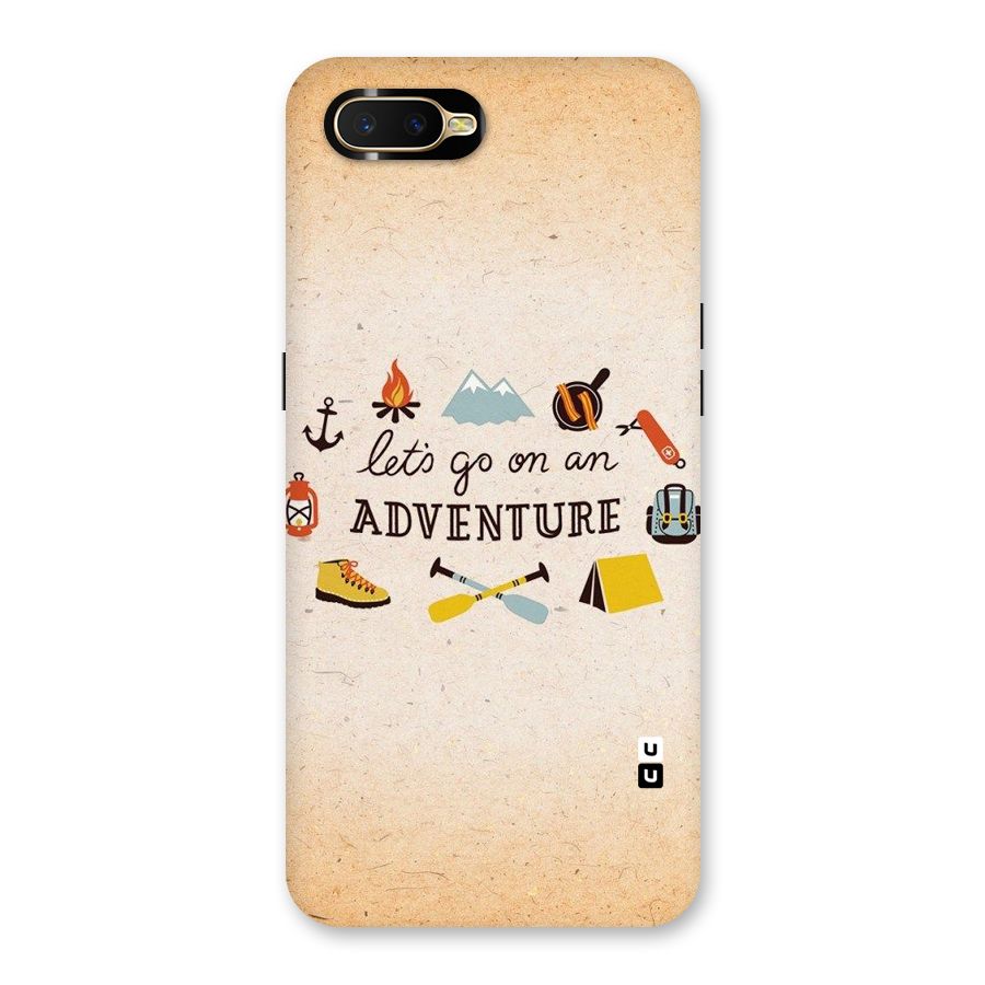 Lets Adventure Life Back Case for Oppo K1