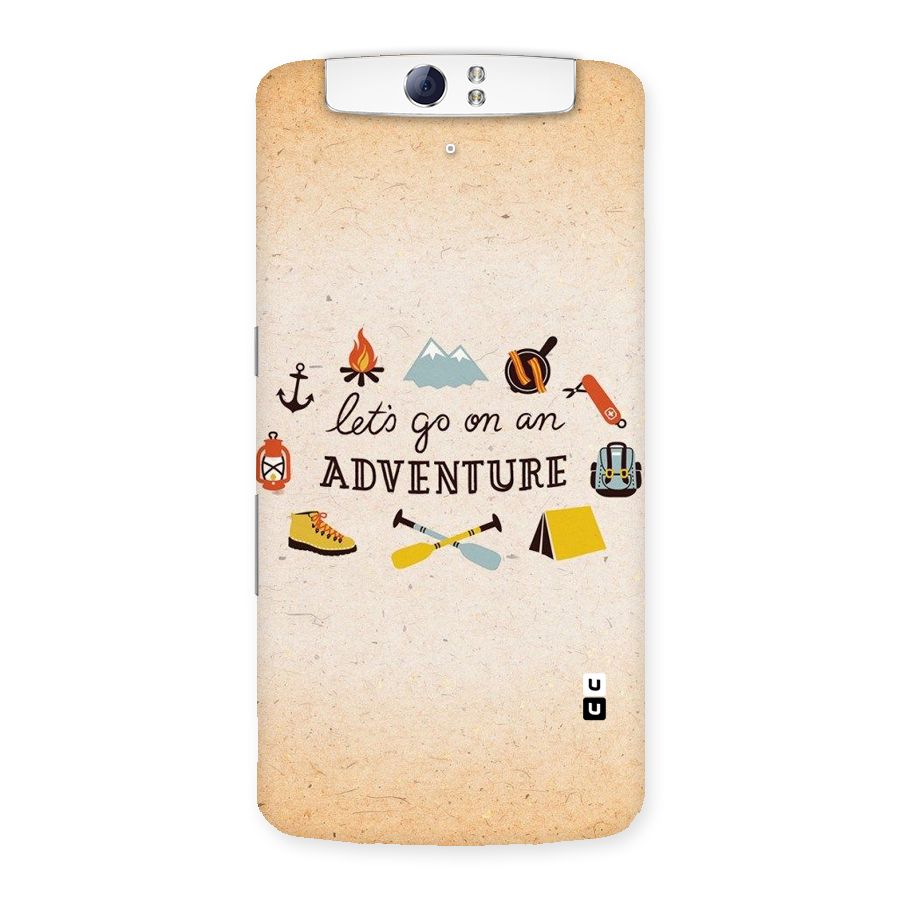 Lets Adventure Life Back Case for Oppo N1