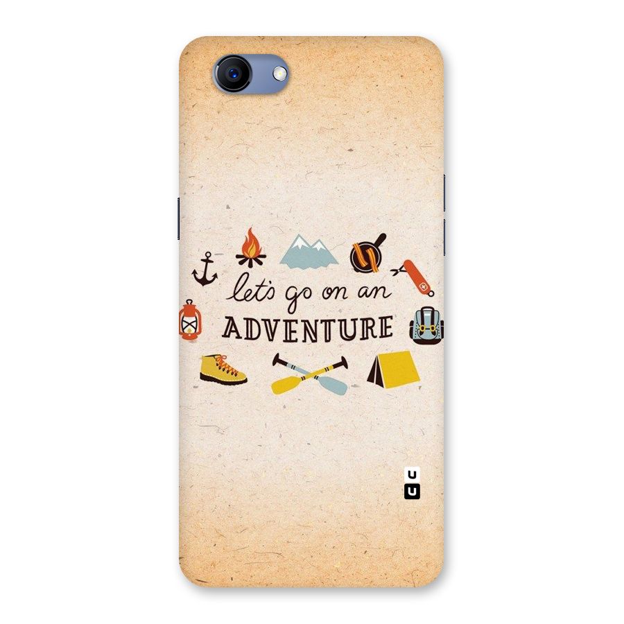 Lets Adventure Life Back Case for Oppo Realme 1