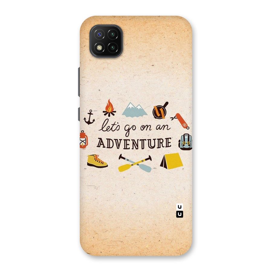 Lets Adventure Life Back Case for Poco C3