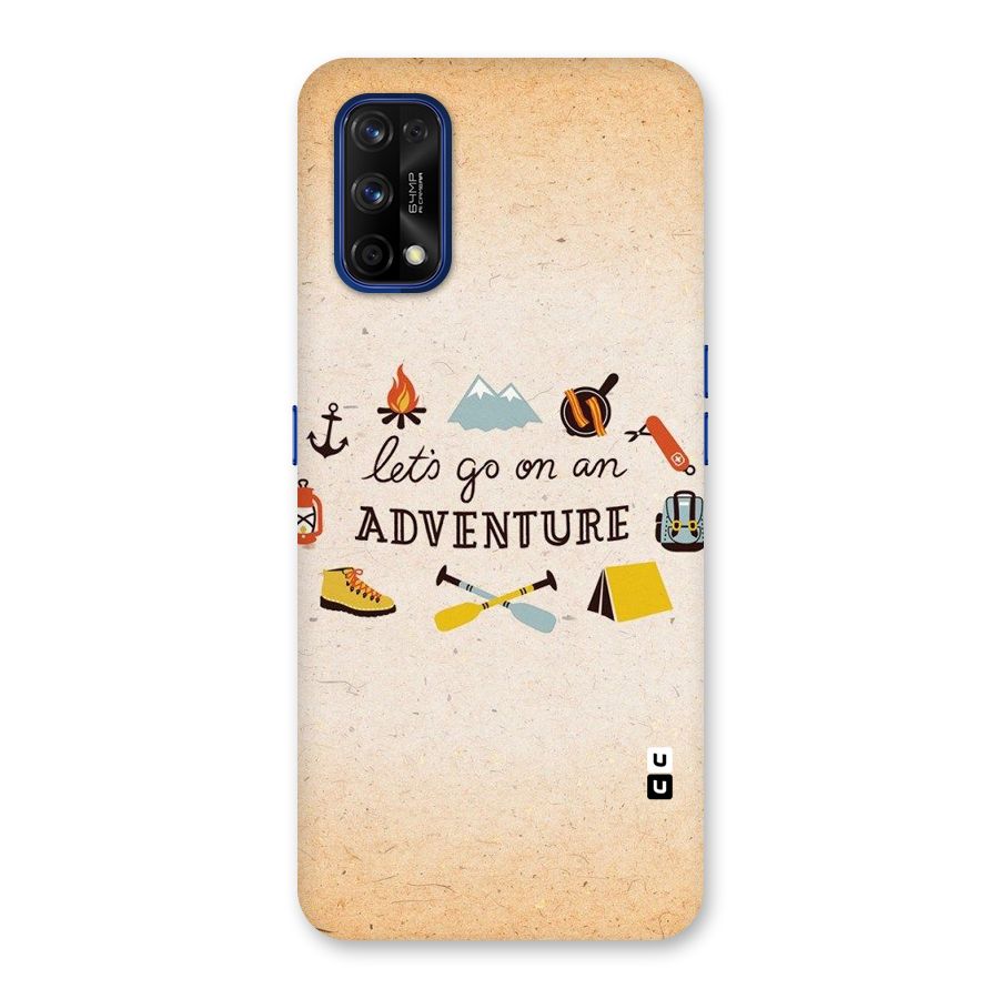 Lets Adventure Life Back Case for Realme 7 Pro