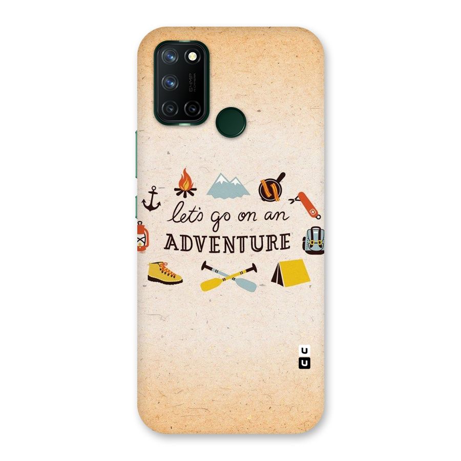Lets Adventure Life Back Case for Realme 7i
