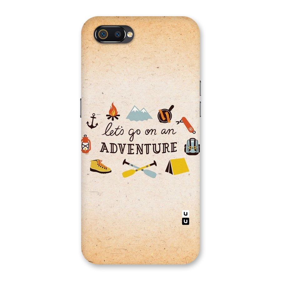 Lets Adventure Life Back Case for Realme C2
