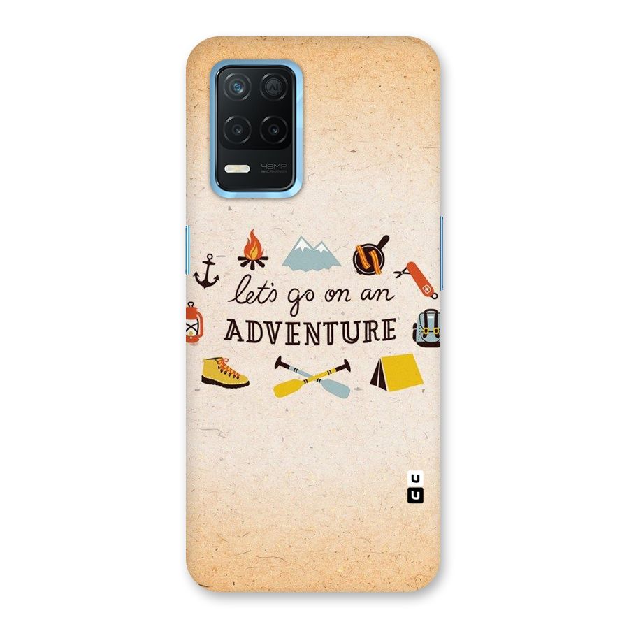 Lets Adventure Life Back Case for Realme Narzo 30 5G