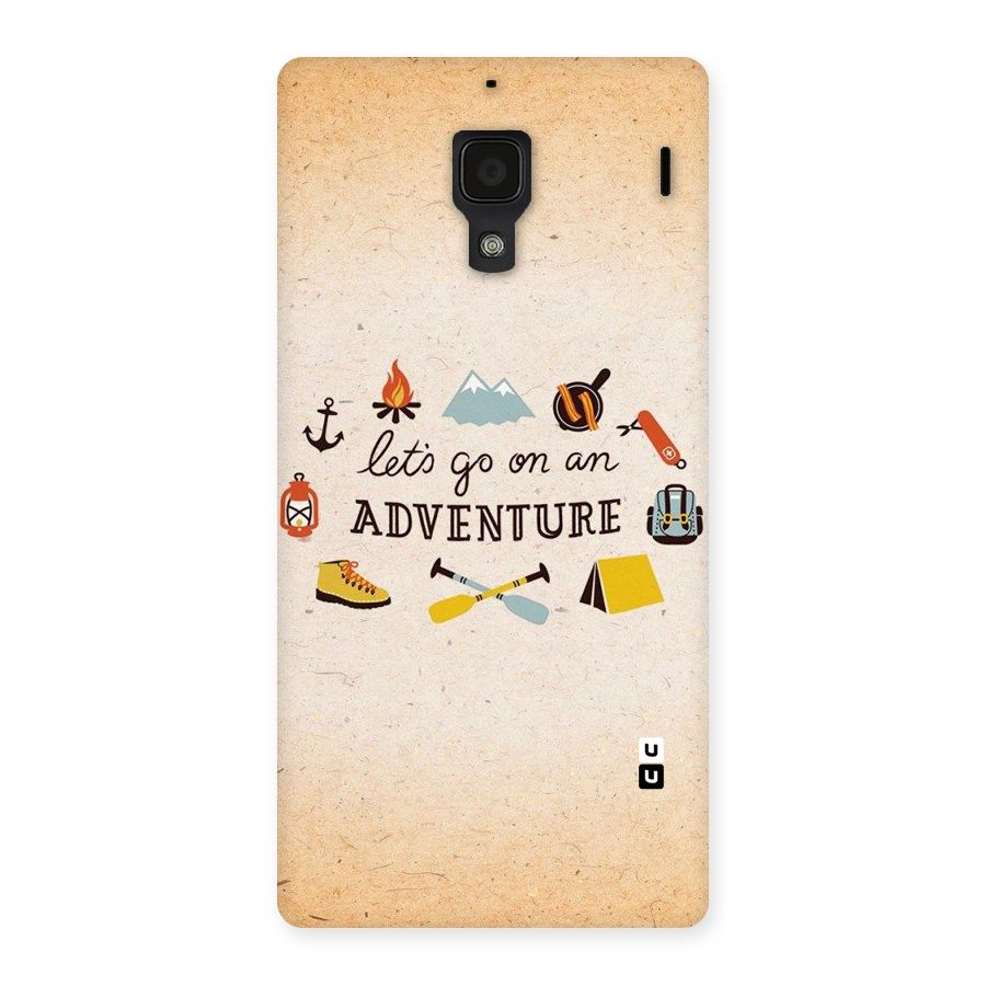 Lets Adventure Life Back Case for Redmi 1S