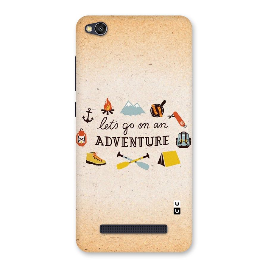 Lets Adventure Life Back Case for Redmi 4A