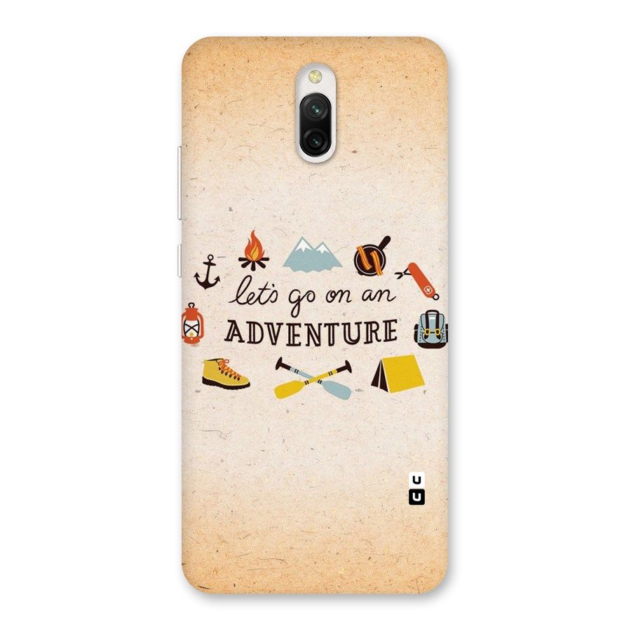 Lets Adventure Life Back Case for Redmi 8A Dual