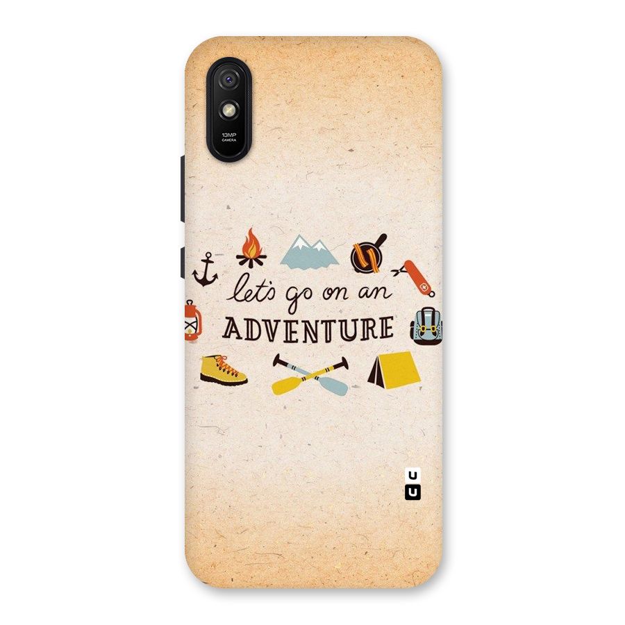 Lets Adventure Life Back Case for Redmi 9i