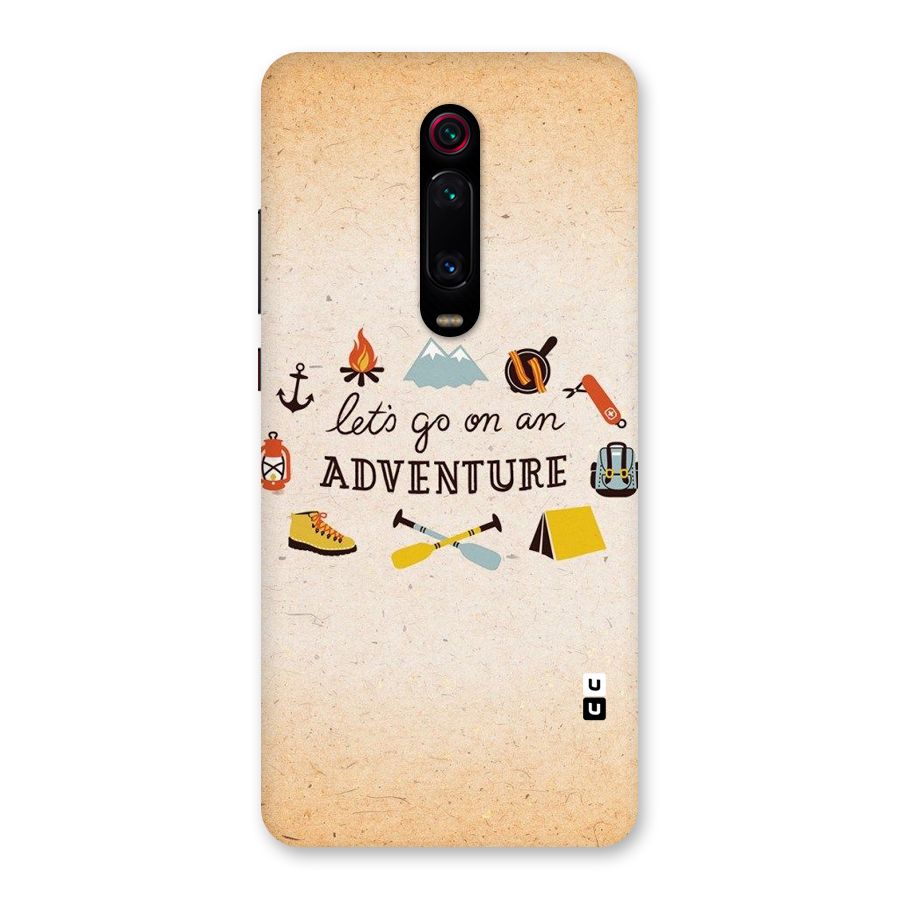 Lets Adventure Life Back Case for Redmi K20 Pro