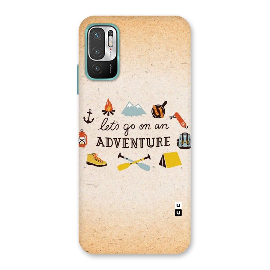 Lets Adventure Life Back Case for Redmi Note 10T 5G