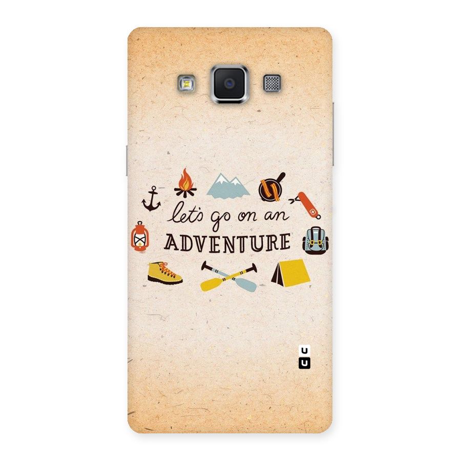 Lets Adventure Life Back Case for Samsung Galaxy A5