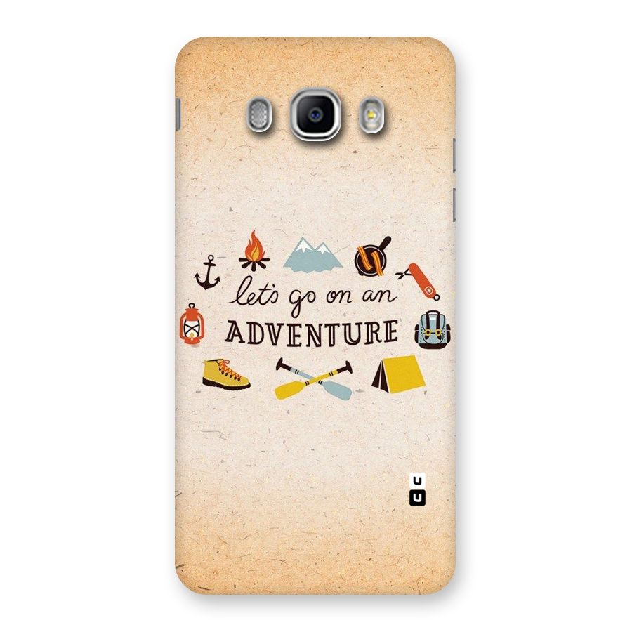Lets Adventure Life Back Case for Samsung Galaxy J5 2016
