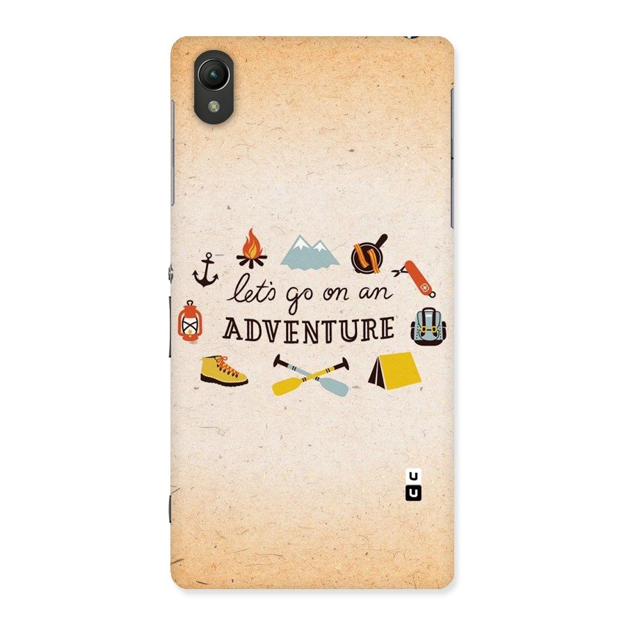 Lets Adventure Life Back Case for Sony Xperia Z2
