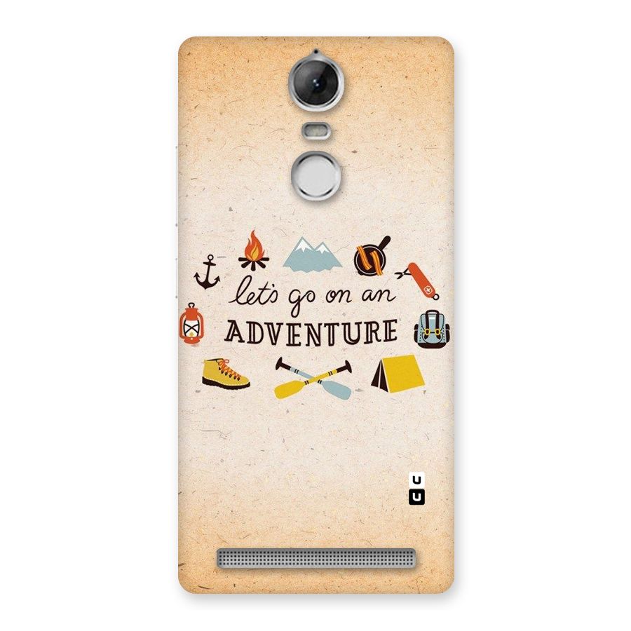 Lets Adventure Life Back Case for Vibe K5 Note