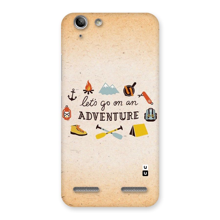 Lets Adventure Life Back Case for Vibe K5 Plus