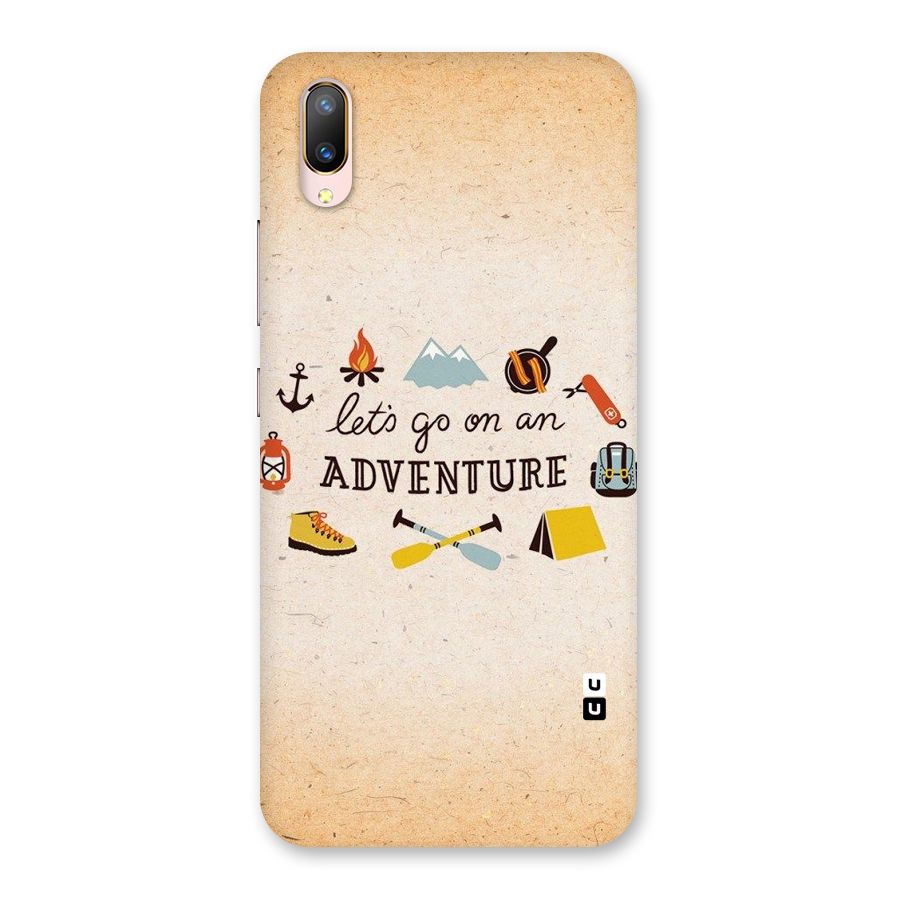 Lets Adventure Life Back Case for Vivo V11 Pro