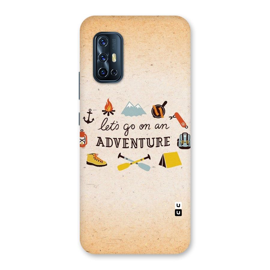 Lets Adventure Life Back Case for Vivo V17