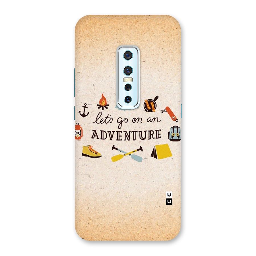 Lets Adventure Life Back Case for Vivo V17 Pro