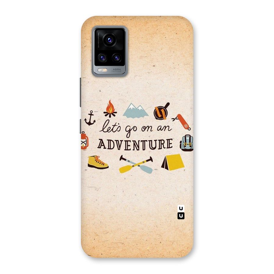 Lets Adventure Life Back Case for Vivo V20