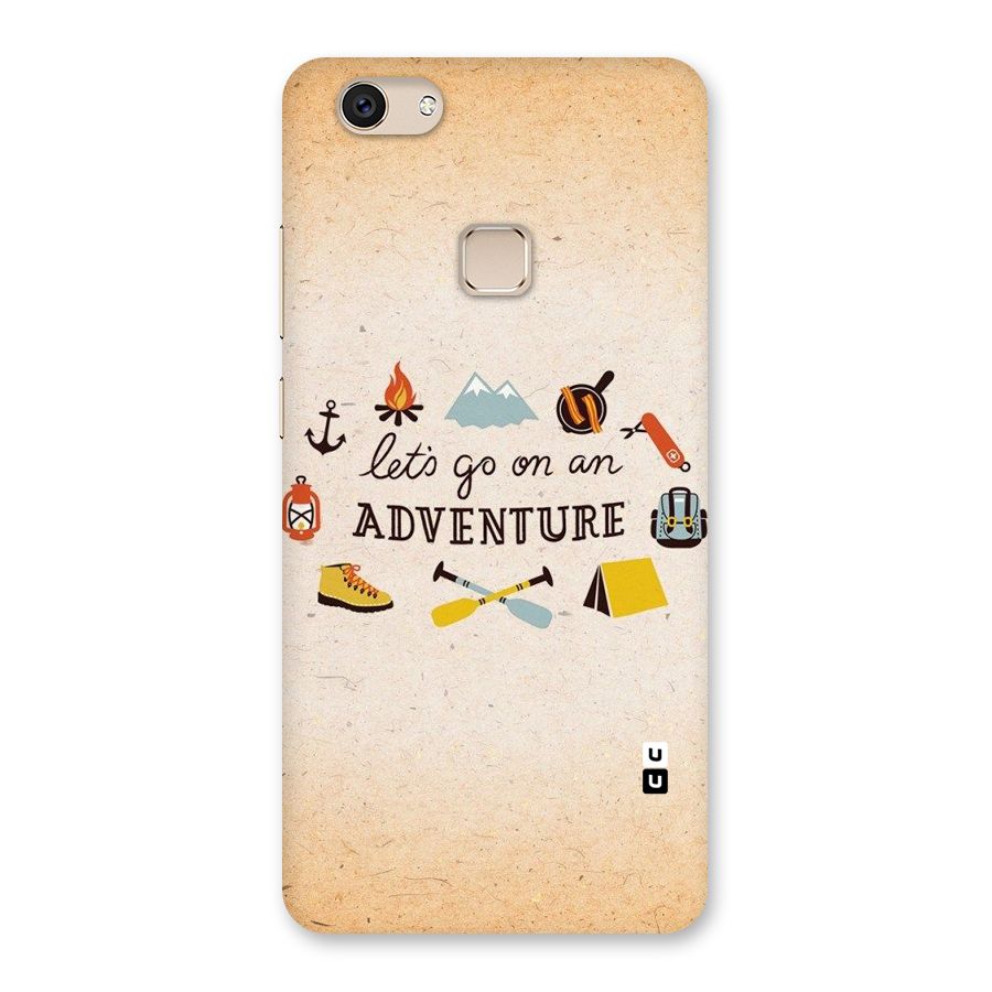 Lets Adventure Life Back Case for Vivo V7