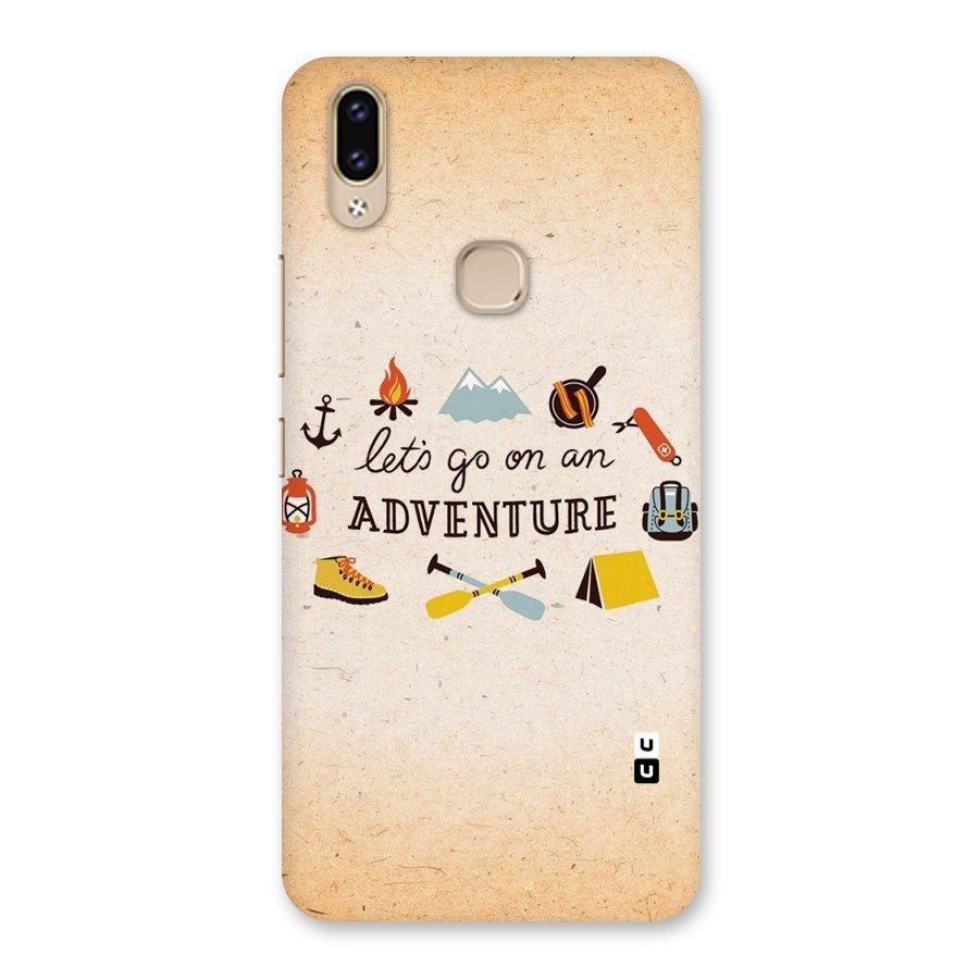 Lets Adventure Life Back Case for Vivo V9 Youth