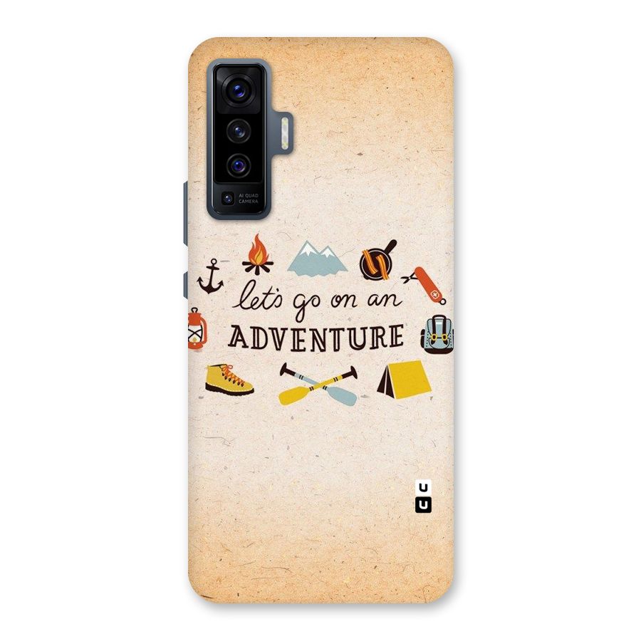 Lets Adventure Life Back Case for Vivo X50