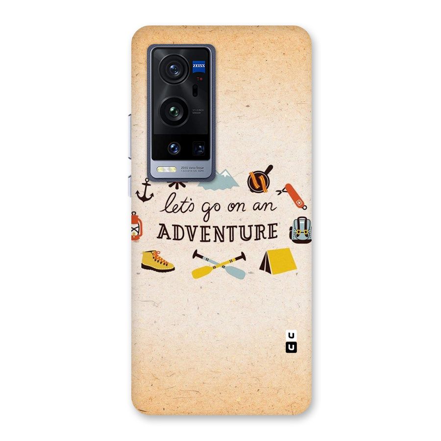 Lets Adventure Life Back Case for Vivo X60 Pro Plus