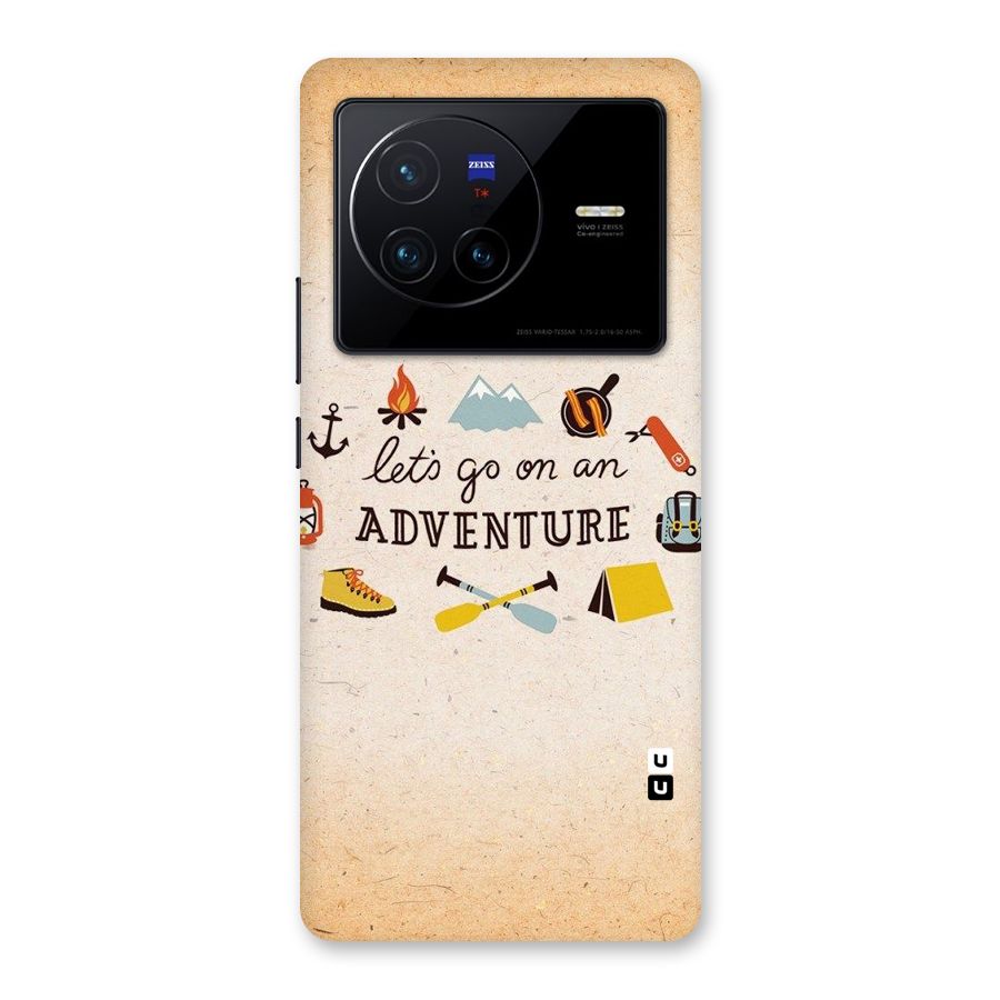 Lets Adventure Life Back Case for Vivo X80