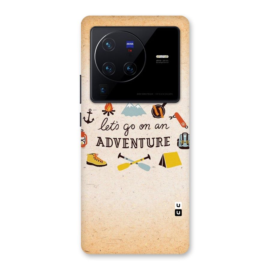 Lets Adventure Life Back Case for Vivo X80 Pro