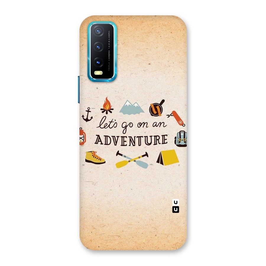 Lets Adventure Life Back Case for Vivo Y20