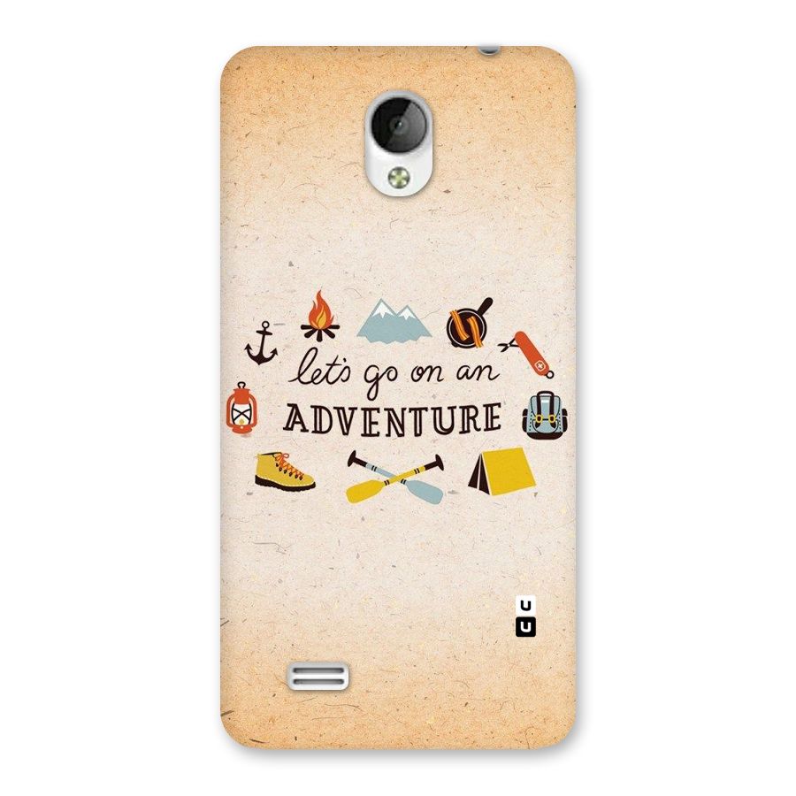 Lets Adventure Life Back Case for Vivo Y21