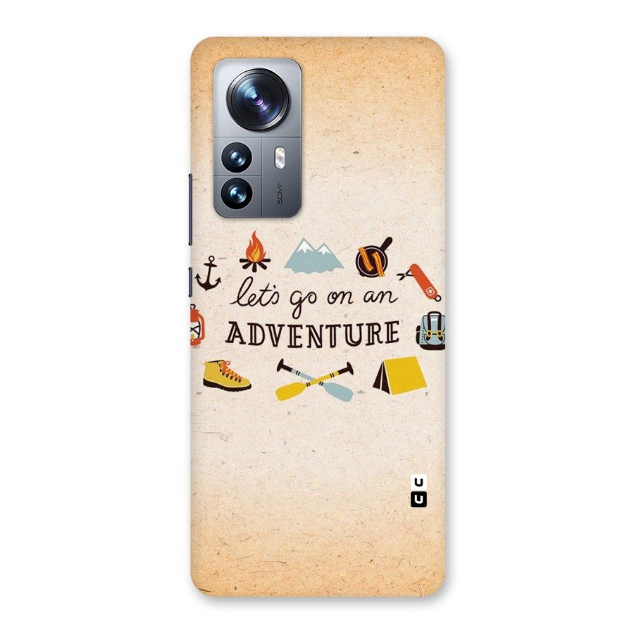 Lets Adventure Life Back Case for Xiaomi 12 Pro