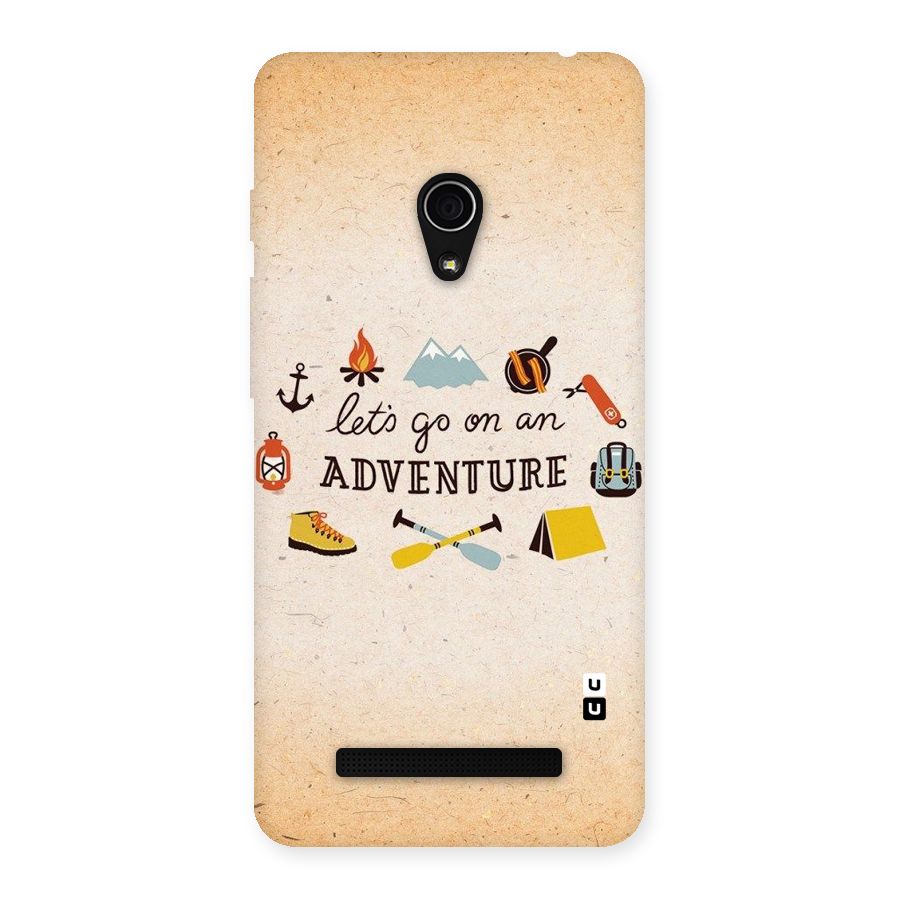 Lets Adventure Life Back Case for Zenfone 5