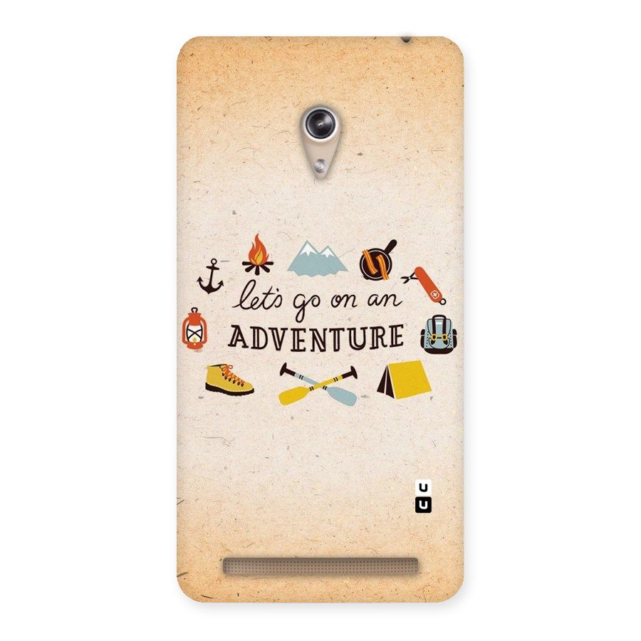 Lets Adventure Life Back Case for Zenfone 6