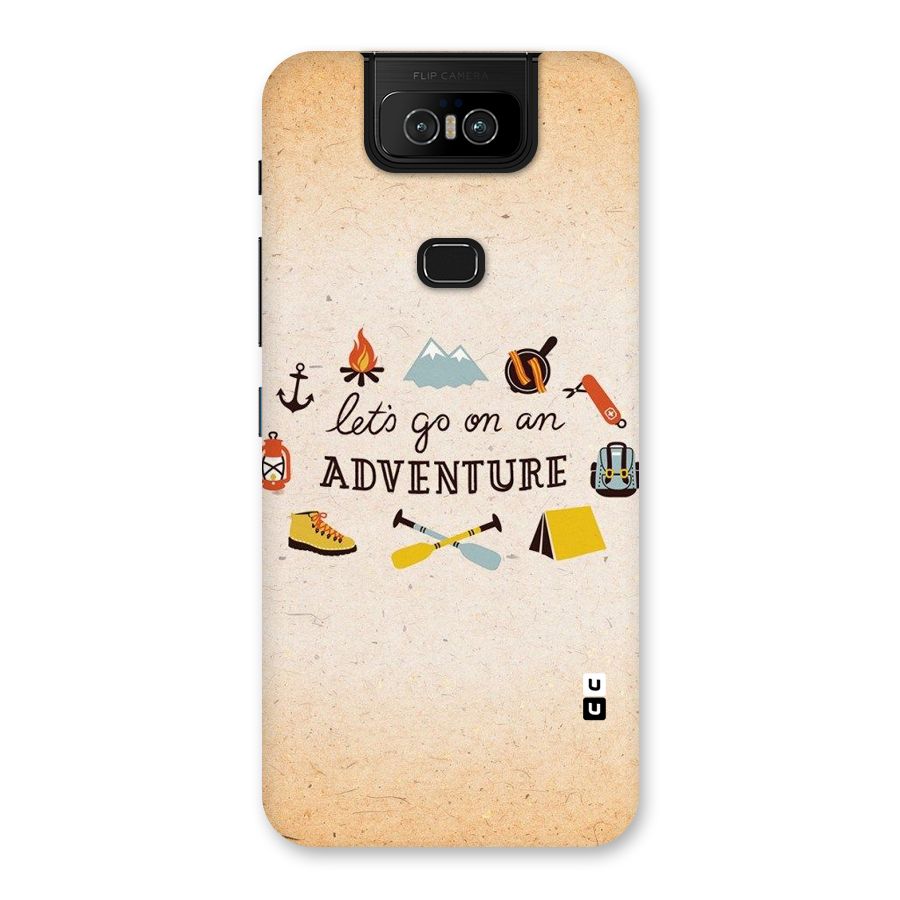 Lets Adventure Life Back Case for Zenfone 6z