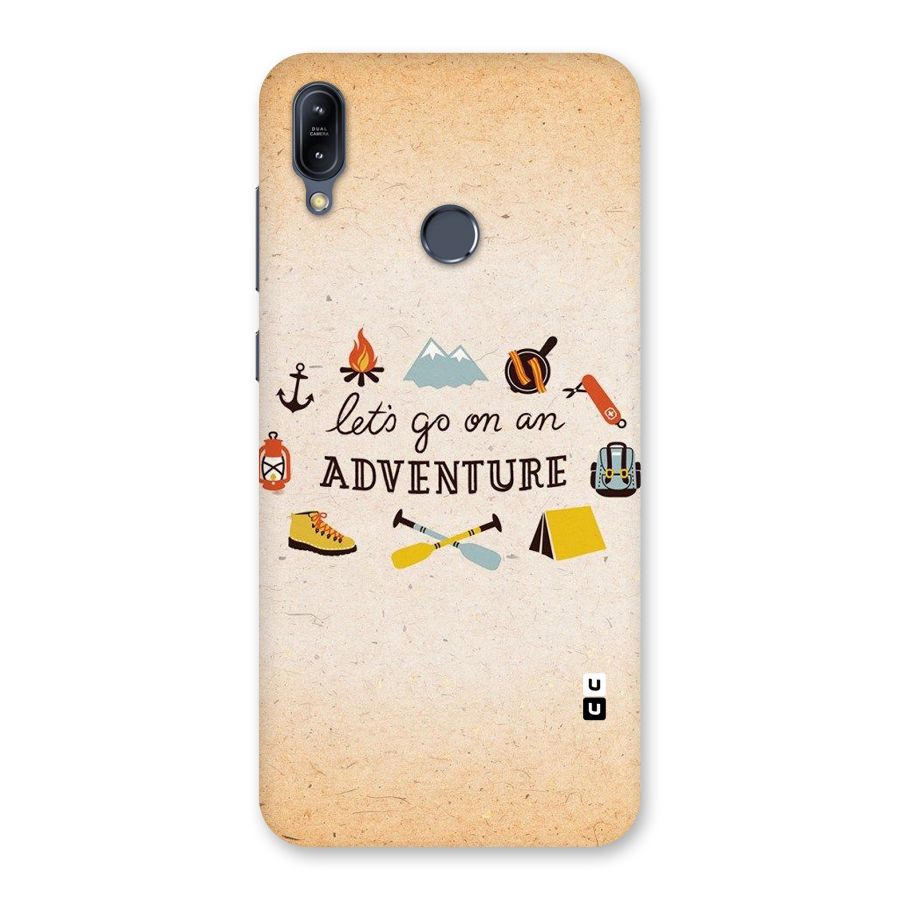 Lets Adventure Life Back Case for Zenfone Max M2