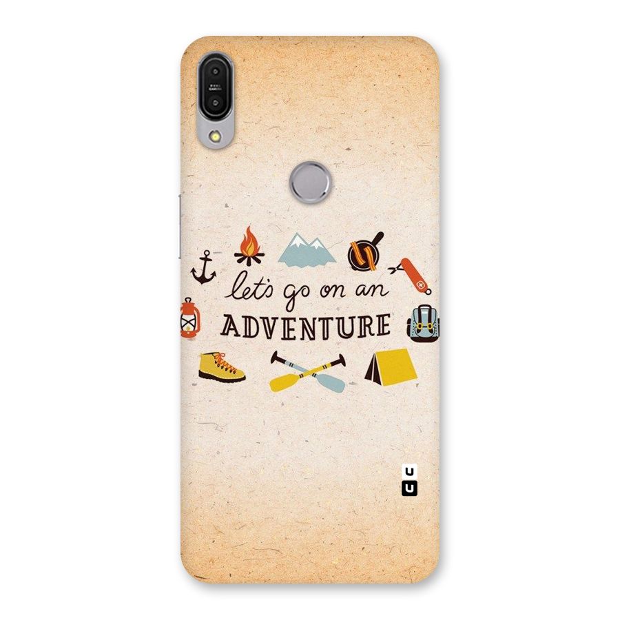 Lets Adventure Life Back Case for Zenfone Max Pro M1