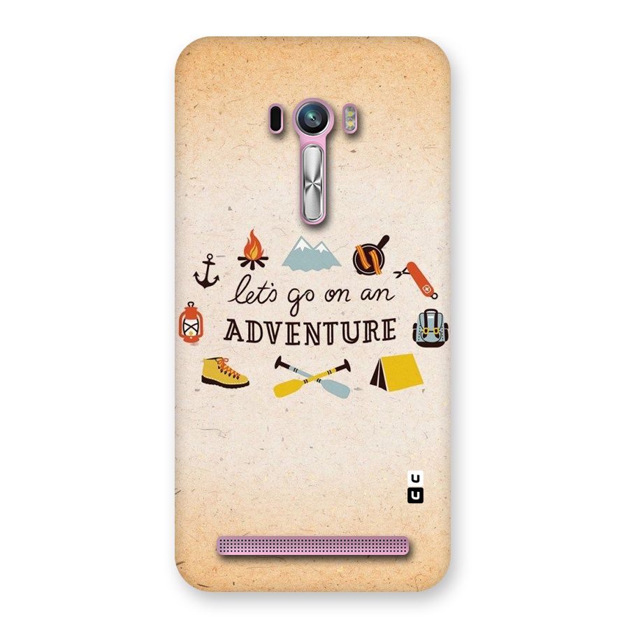 Lets Adventure Life Back Case for Zenfone Selfie