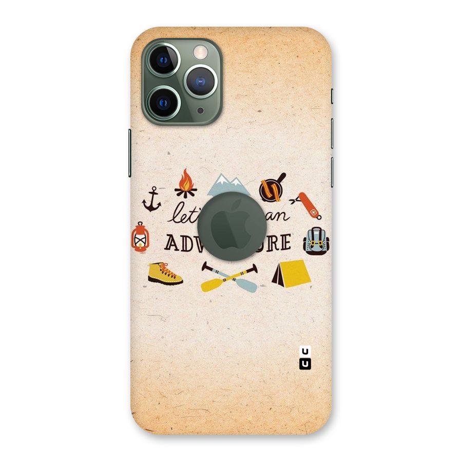 Lets Adventure Life Back Case for iPhone 11 Pro Logo  Cut
