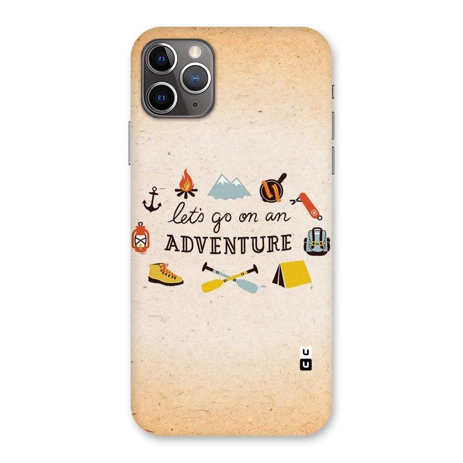 Lets Adventure Life Back Case for iPhone 11 Pro Max