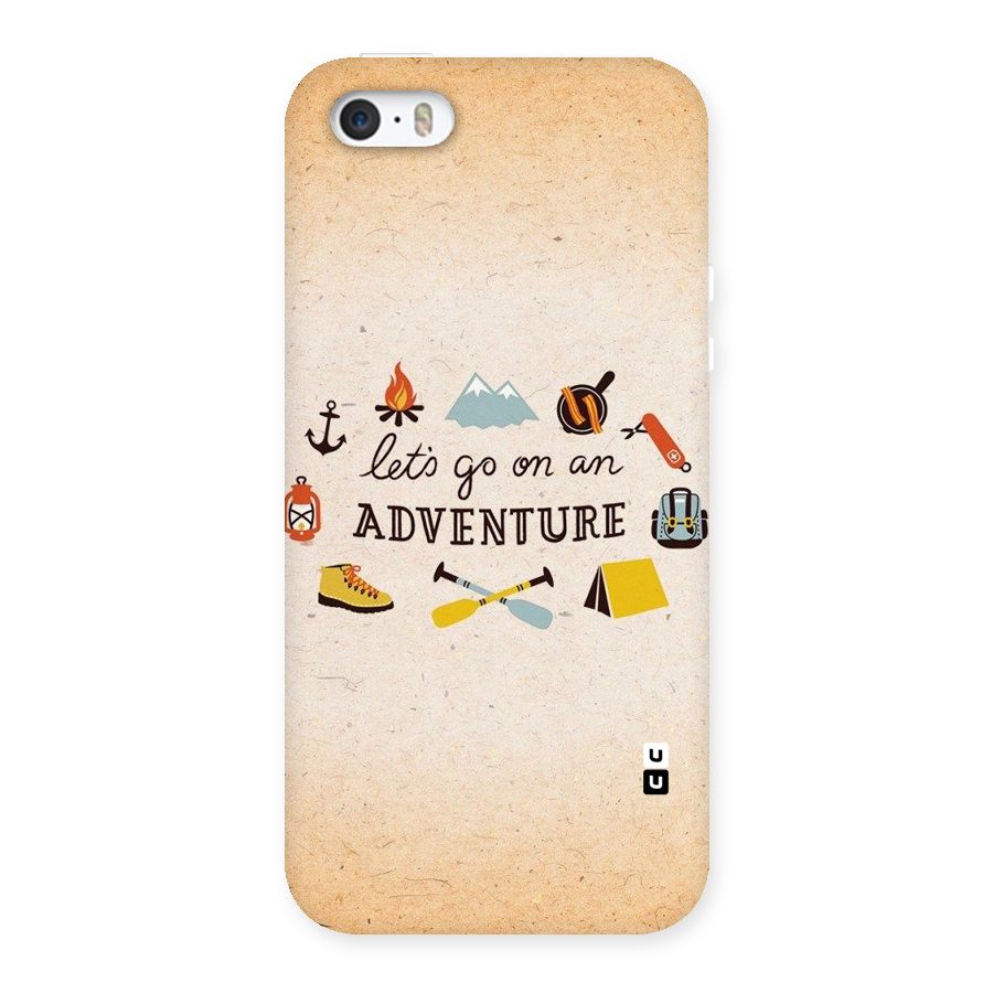 Lets Adventure Life Back Case for iPhone 5 5S