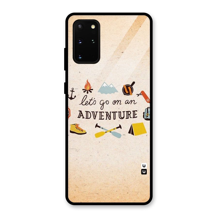 Lets Adventure Life Glass Back Case for Galaxy S20 Plus