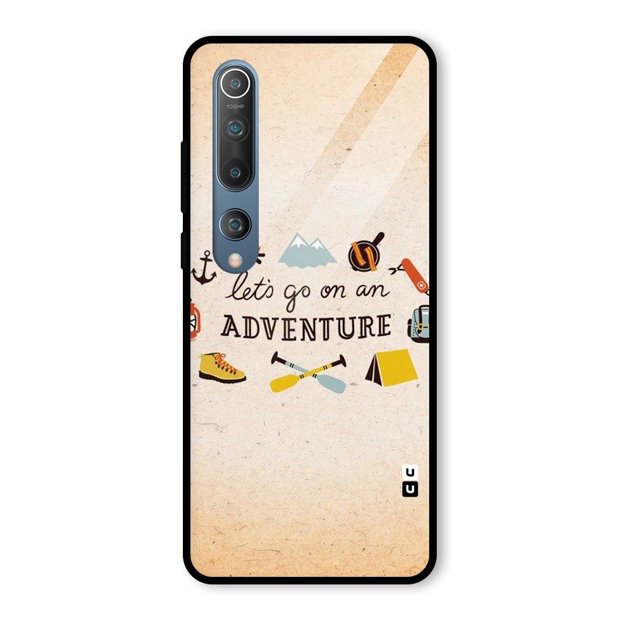 Lets Adventure Life Glass Back Case for Mi 10