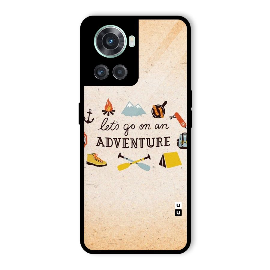 Lets Adventure Life Glass Back Case for OnePlus 10R
