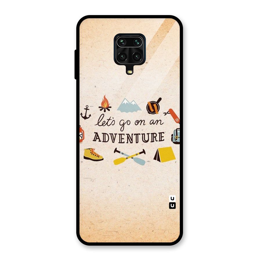 Lets Adventure Life Glass Back Case for Poco M2 Pro