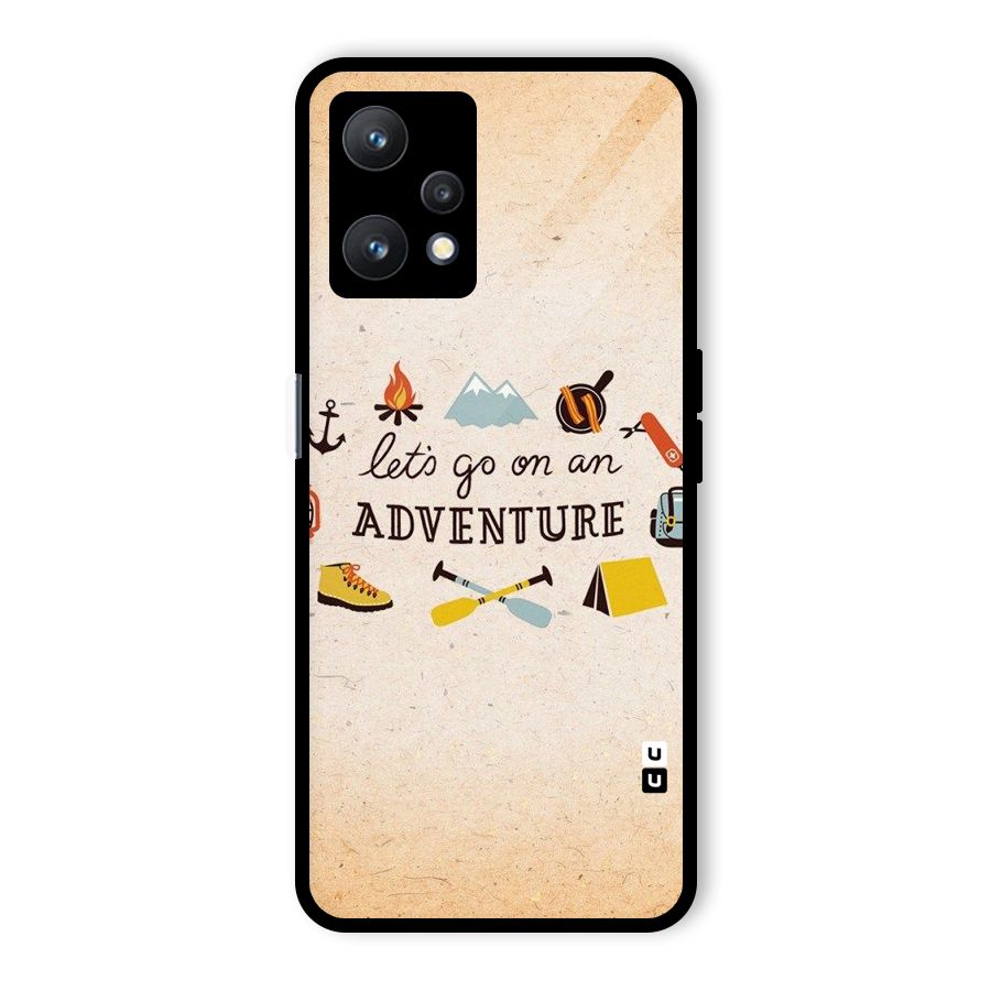 Lets Adventure Life Glass Back Case for Realme 9 Pro 5G