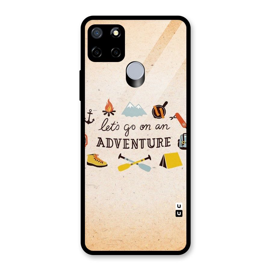 Lets Adventure Life Glass Back Case for Realme C15