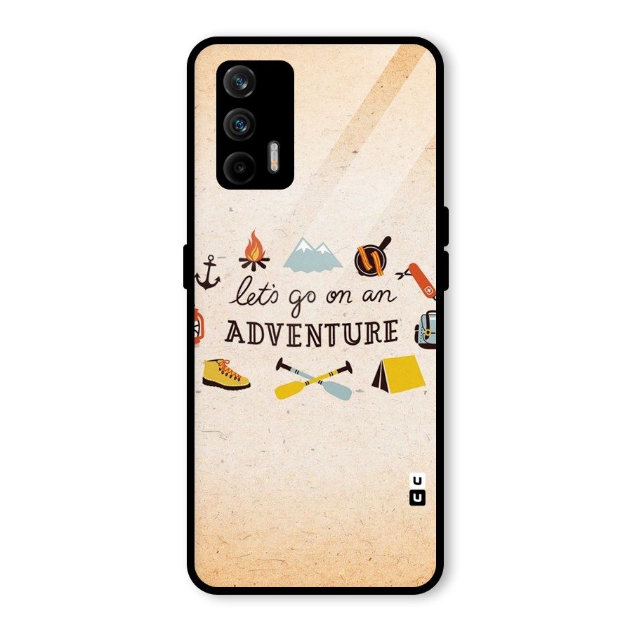 Lets Adventure Life Glass Back Case for Realme GT 5G