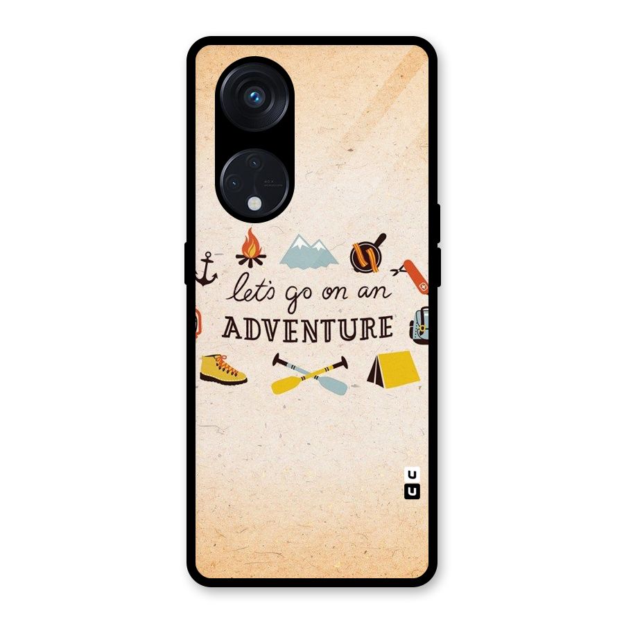 Lets Adventure Life Glass Back Case for Reno8 T 5G