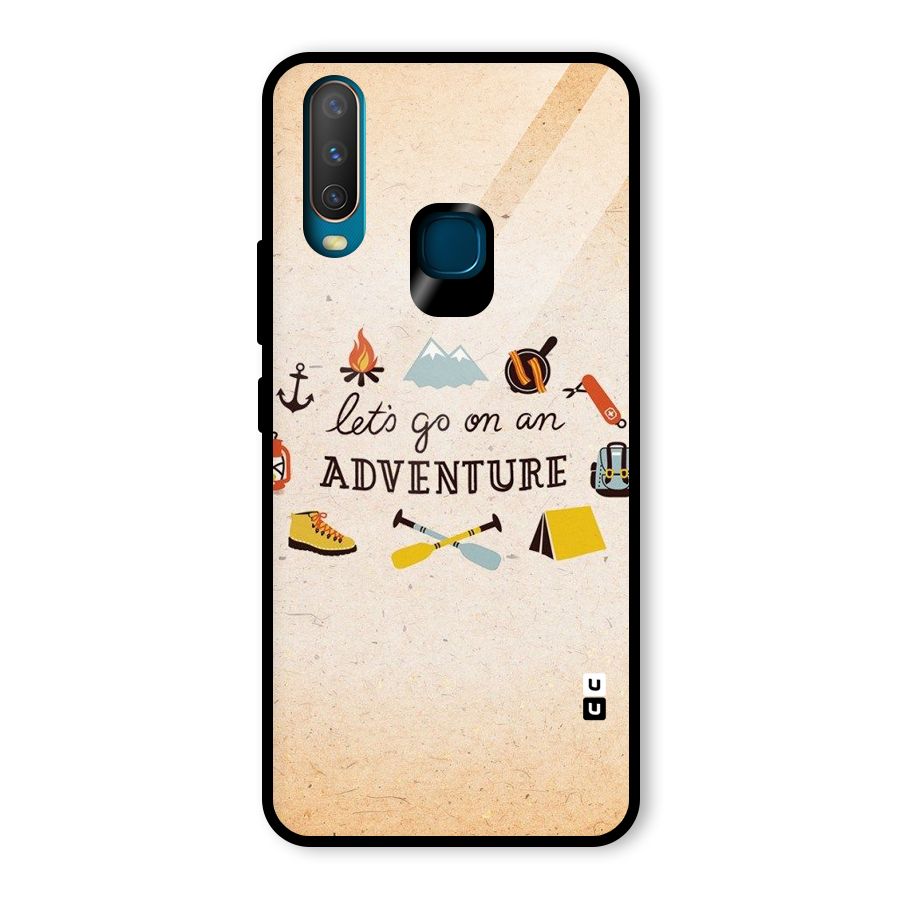 Lets Adventure Life Glass Back Case for Vivo U10